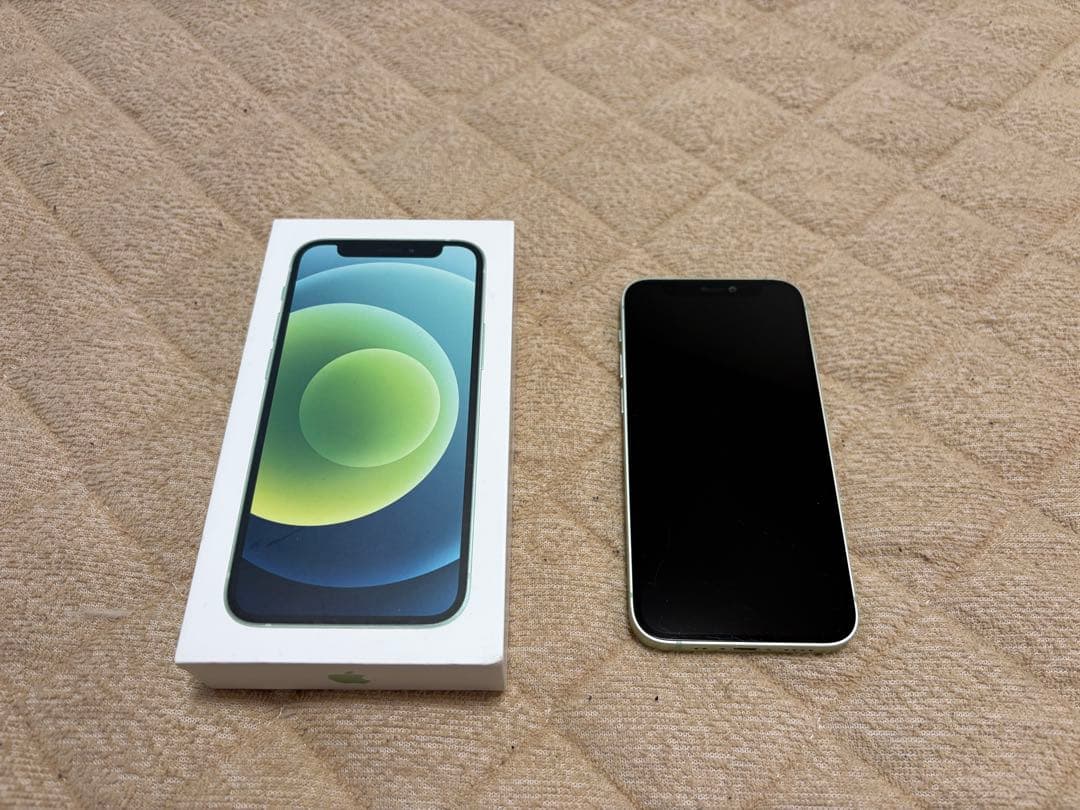 iPhone12 mini グリーン 256GB 海外版A2399 無音カメラ