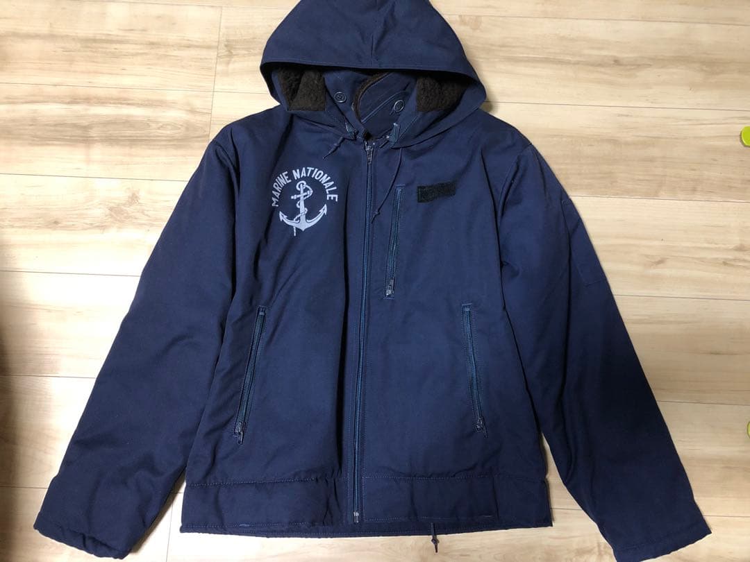 80年代フランス海軍デッキジャケット　実物　美品