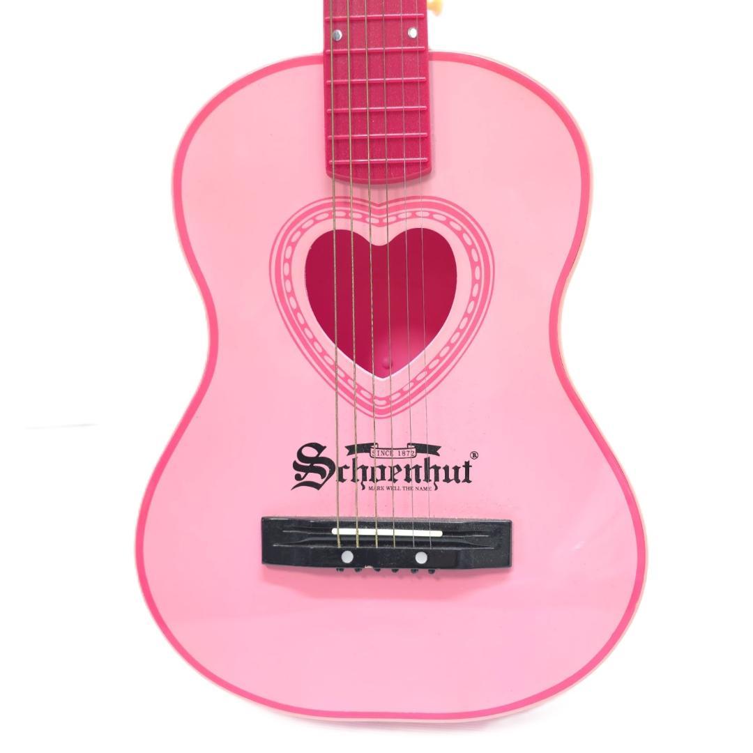 ★子供用★ シューンハット【Schoenhut】 アコースティックギター ピンク