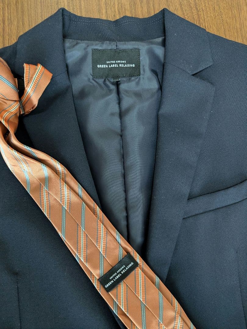 UNITEDARROWS greenlavel ネイビースーツセット160cm