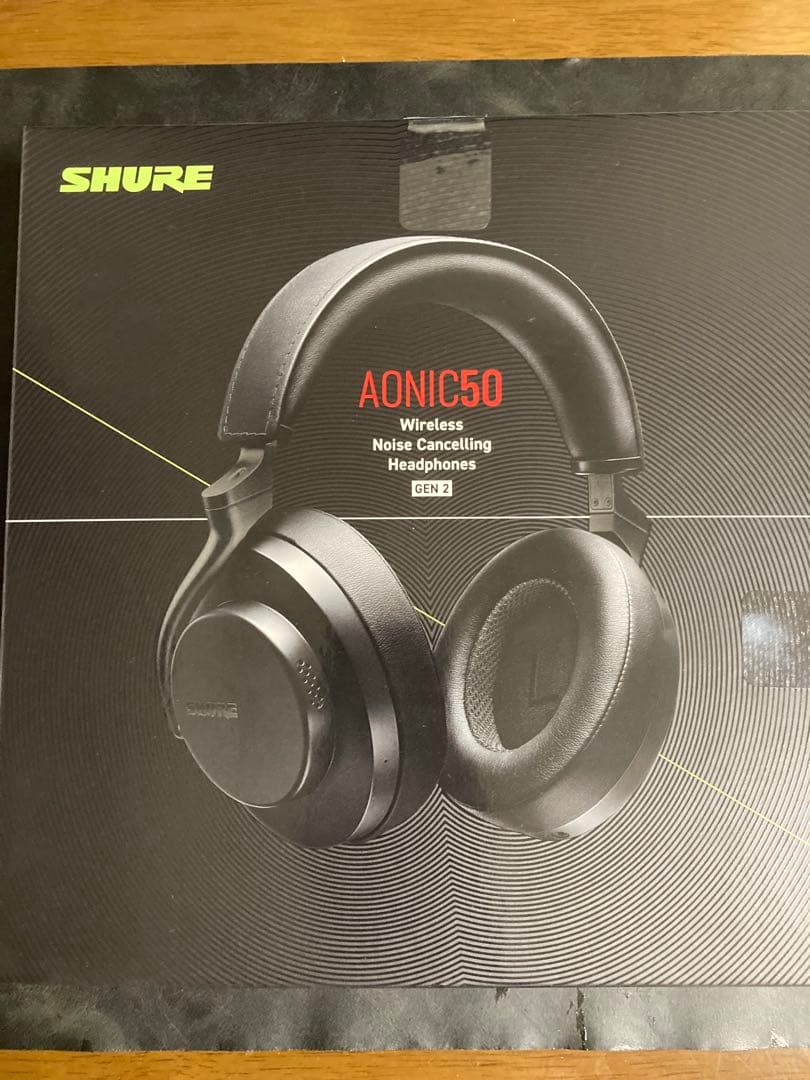 SHURE AONIC 50 Gen 2 ワイヤレスヘッドホン（ブラック）