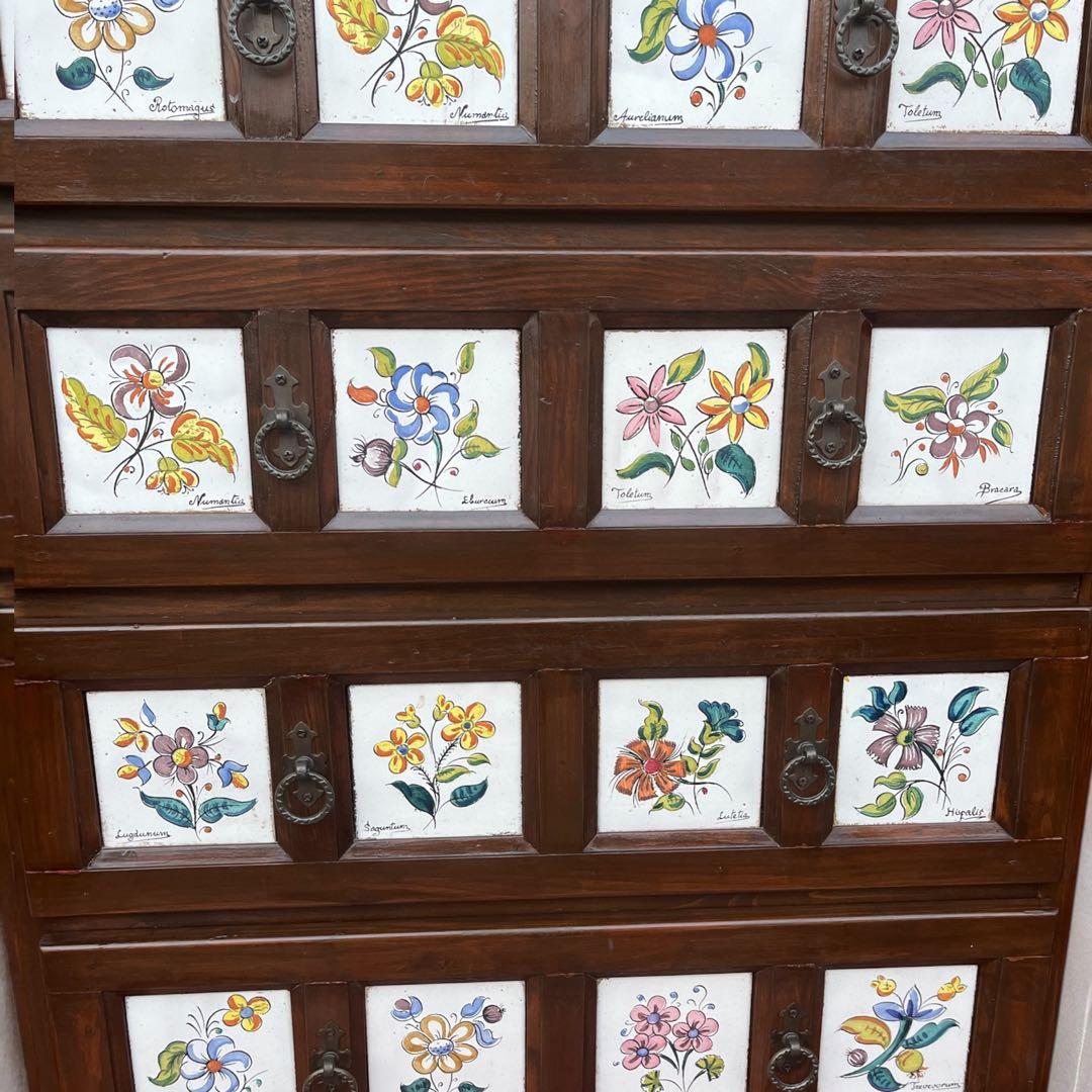 かず ❣️ACTUS バレンシア チェスト スペイン製 北欧 タイル 4段