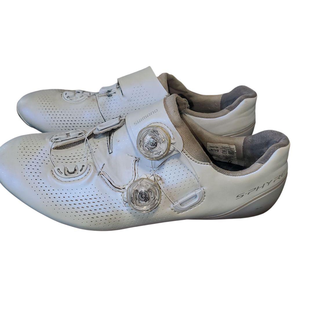 Shimano S- PHYRE RC9ホワイトシューズ　サイズ40