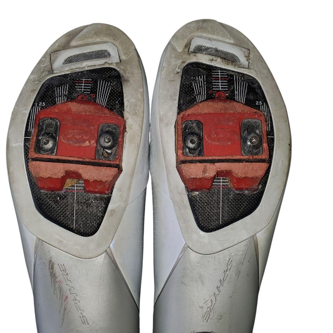 Shimano S- PHYRE RC9ホワイトシューズ　サイズ40