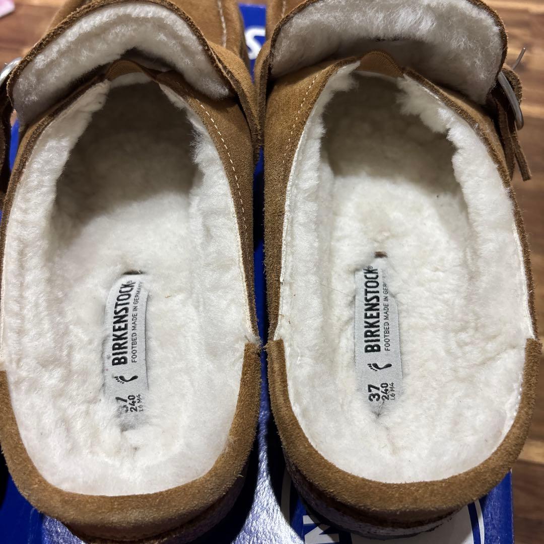 BIRKENSTOCK ブラウン サボサンダル 37 ビルケン