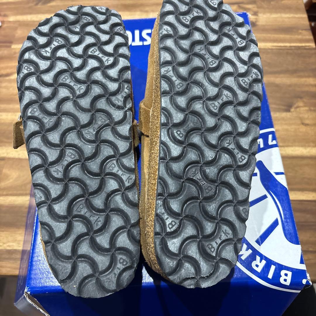 BIRKENSTOCK ブラウン サボサンダル 37 ビルケン