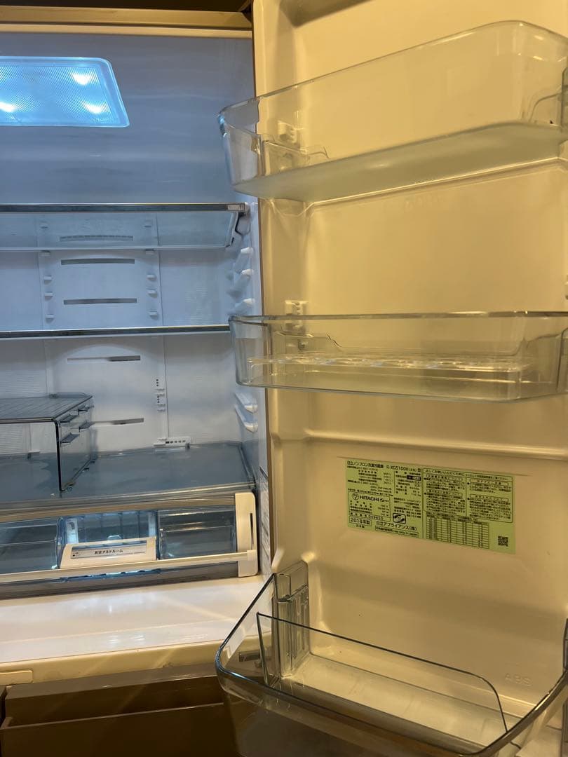 【505L】日立 大型 冷蔵庫 送料込 観音開き　大容量