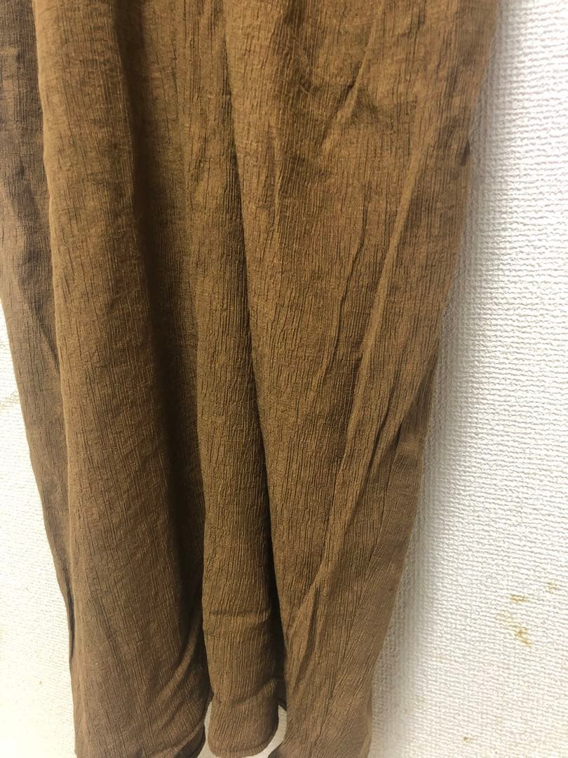 レプシィム　シャーリングVワンピース　ブラウン