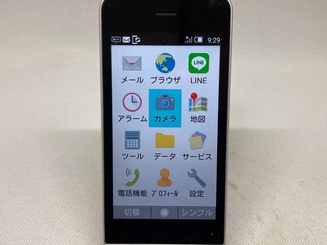 美品　SoftBank　601SH　AQUOS　SIMフリー　a01a539dd