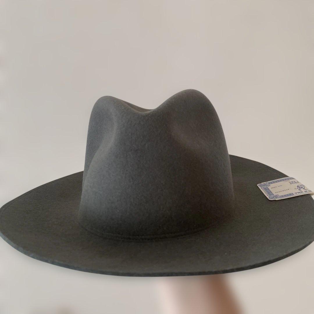 グレー ウールハット TRAVELERS HAT