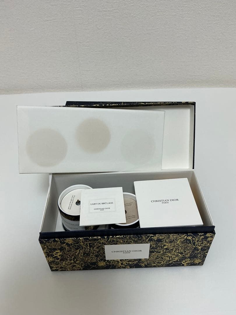 Christian Dior キャンドルセット 3個入り