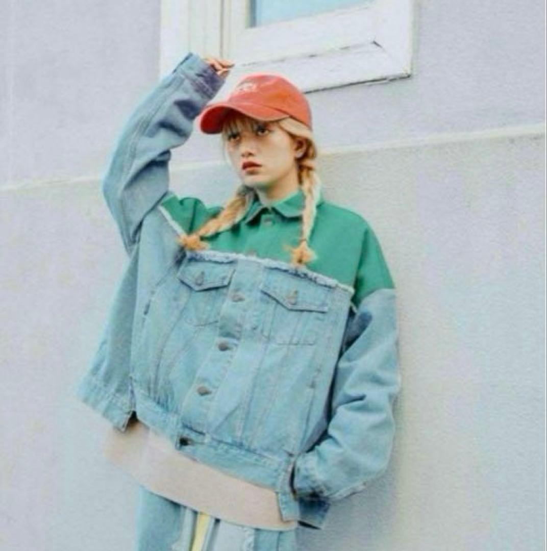 【新品】ニコアンド　リメイク風モンスターGジャン