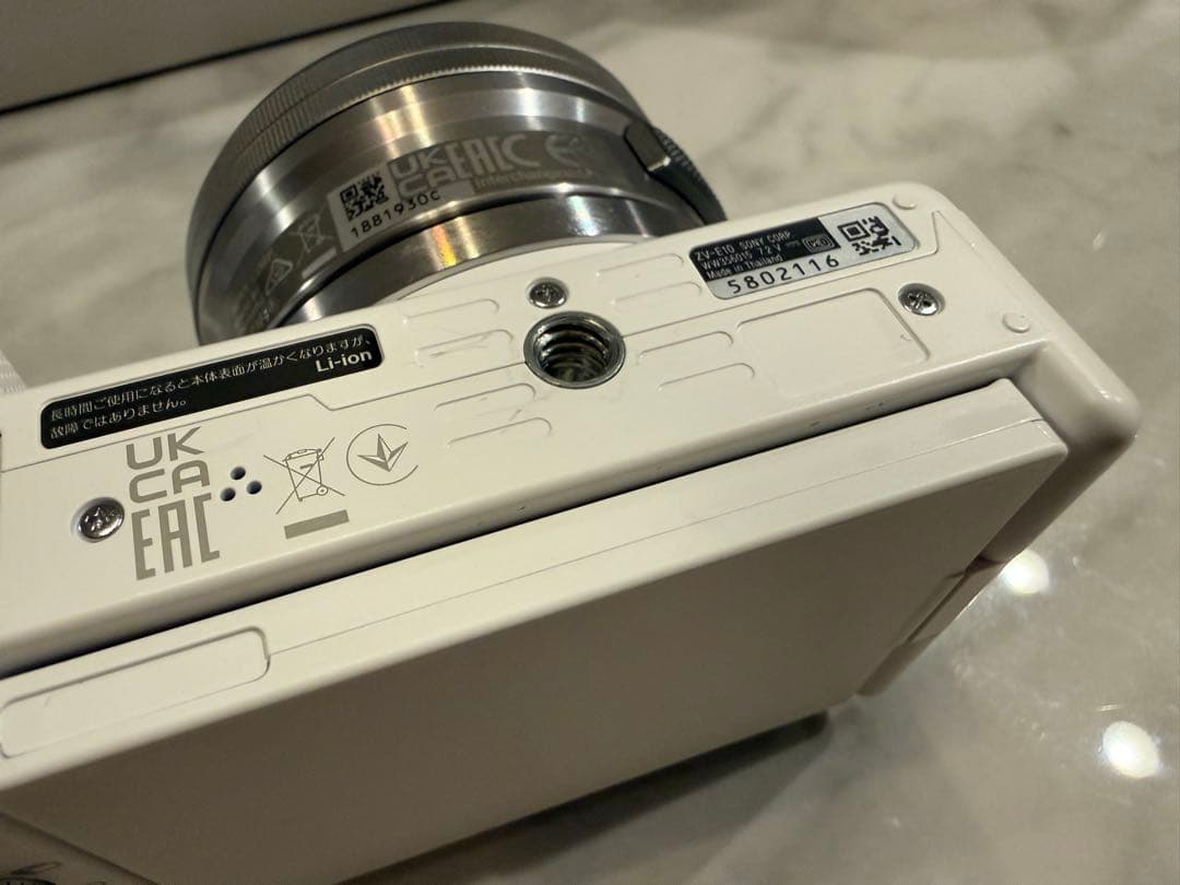 SONY ZV-E10 ダブルズームレンズキット&シューティンググリップ