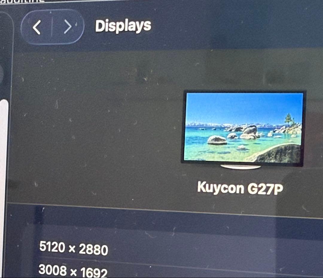 Kuycon G27P 27inch 5Kモニター
