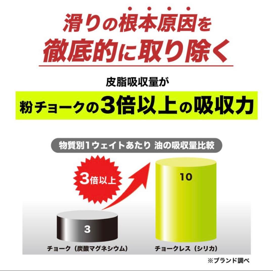 【特価】チョークレス 詰め替え用パック 75g 滑り止め 【正規公式品】