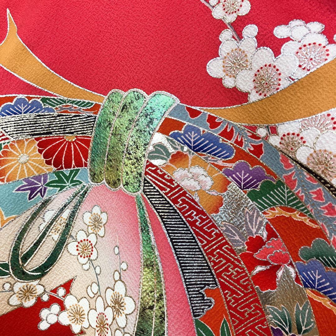 ◎mk-0387　女児　御祝着・襦袢 セット　お宮参り　10-15