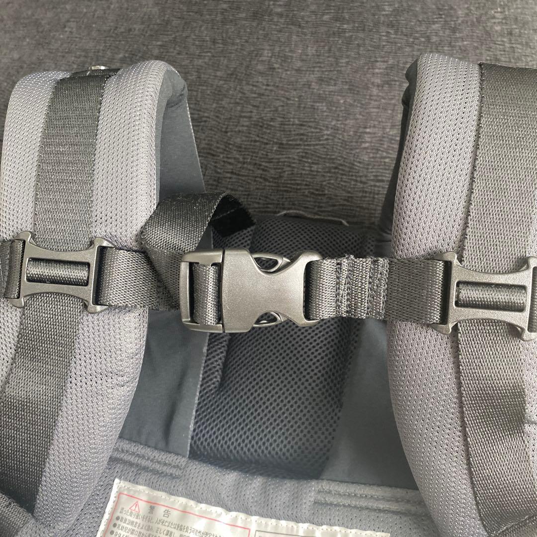 ON angelette 抱っこ紐 チャコールグレー