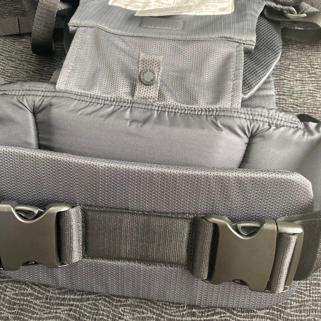 ON angelette 抱っこ紐 チャコールグレー