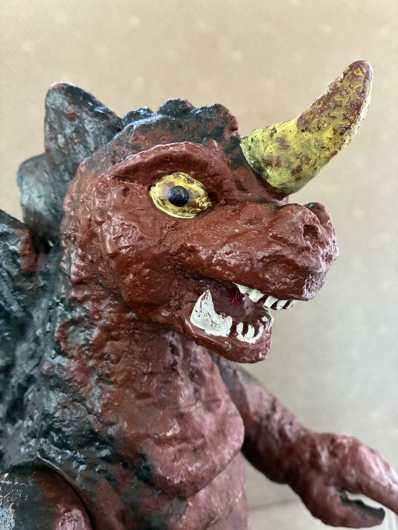 当時物　マルサン　キングゴジラ　ソフビ　オリジナル　パチ　怪獣　ブルマァク　恐竜