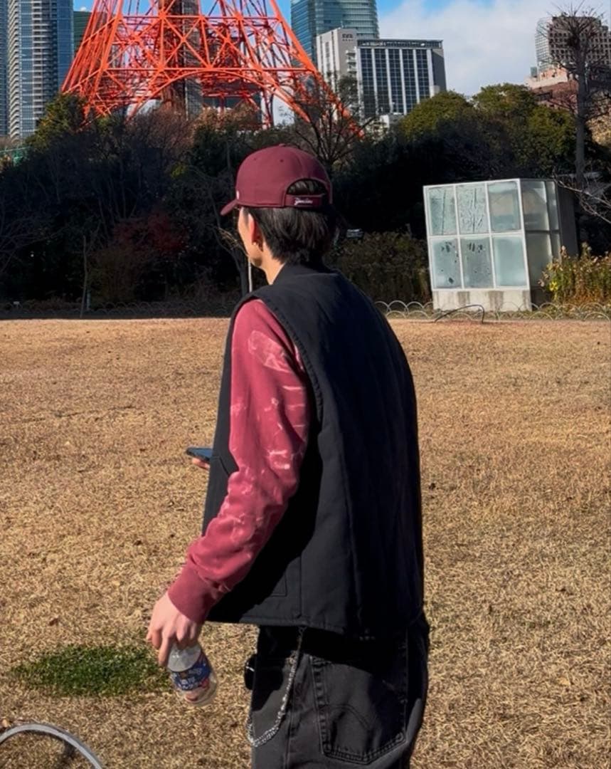 美品Nike ベスト短丈