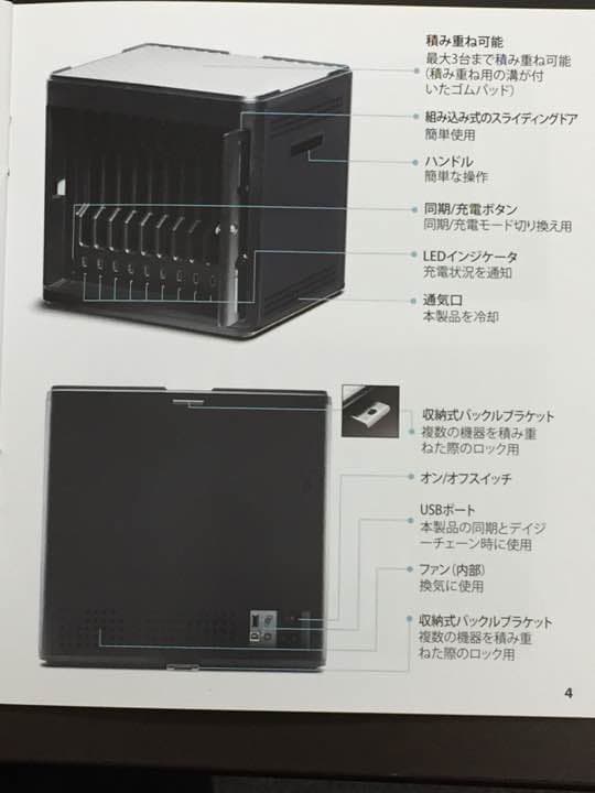 iLuv MultiCharger-X 最大10台のiOS端末を充電、同期が可能