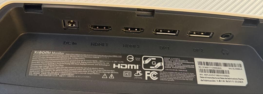 Xiaomi g pro27 i miniLED 「土日発送」