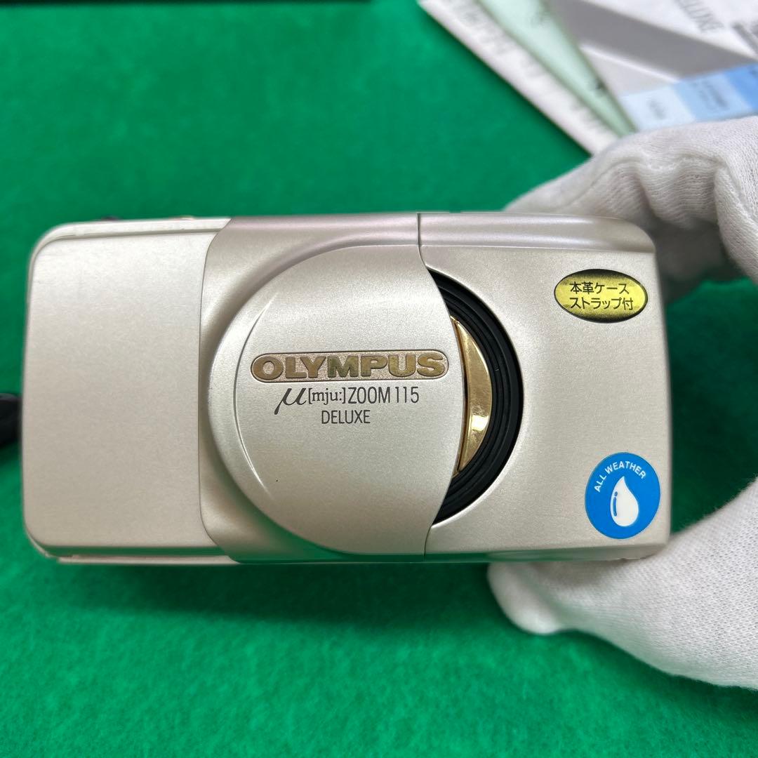 OLYMPUS μ mju zoom 115 ＤＥＬＵＸE