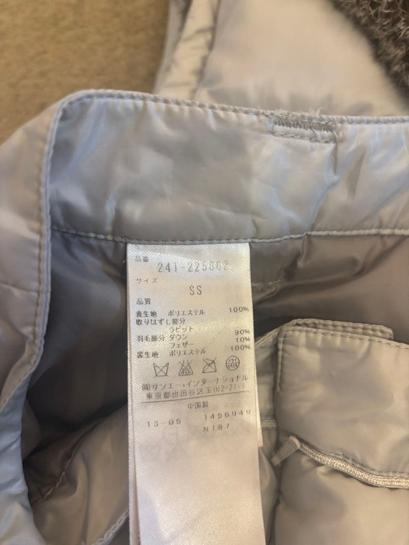 Callaway シルバー グレーダウンフード付き　ベスト　セットアップ