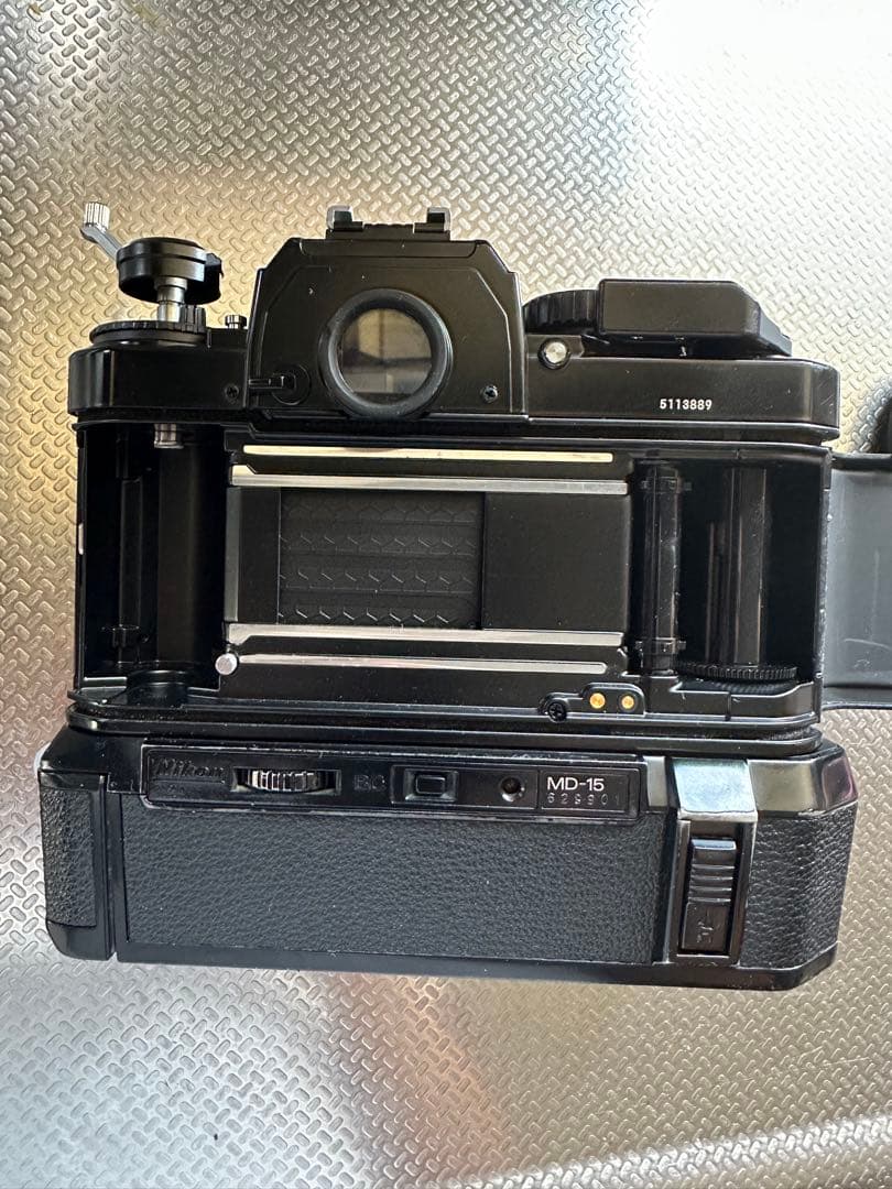 Nikon FA MD-15 ブラック 美品 ファインダーOK 内部液晶 X