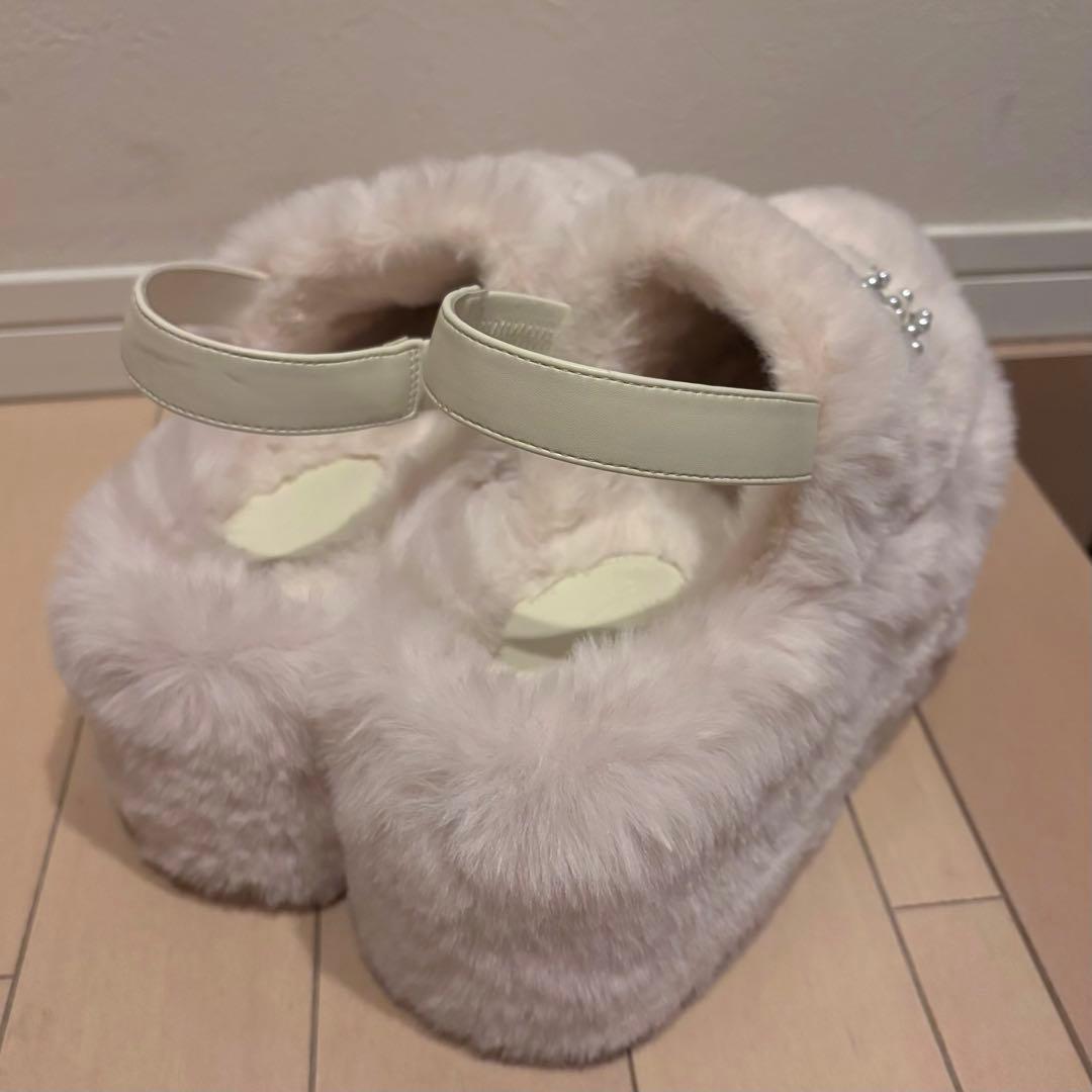 michellMacaron 厚底ファーミュール