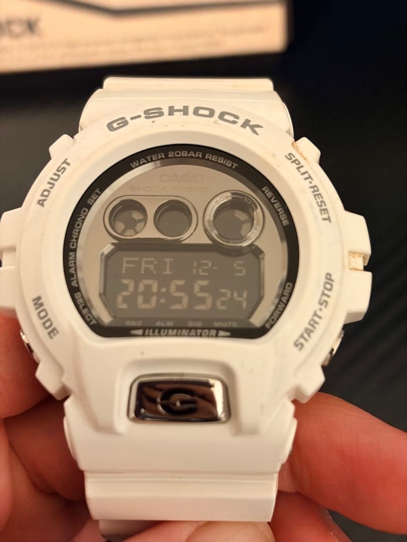 CASIO G-SHOCK ホワイト デジタル腕時計