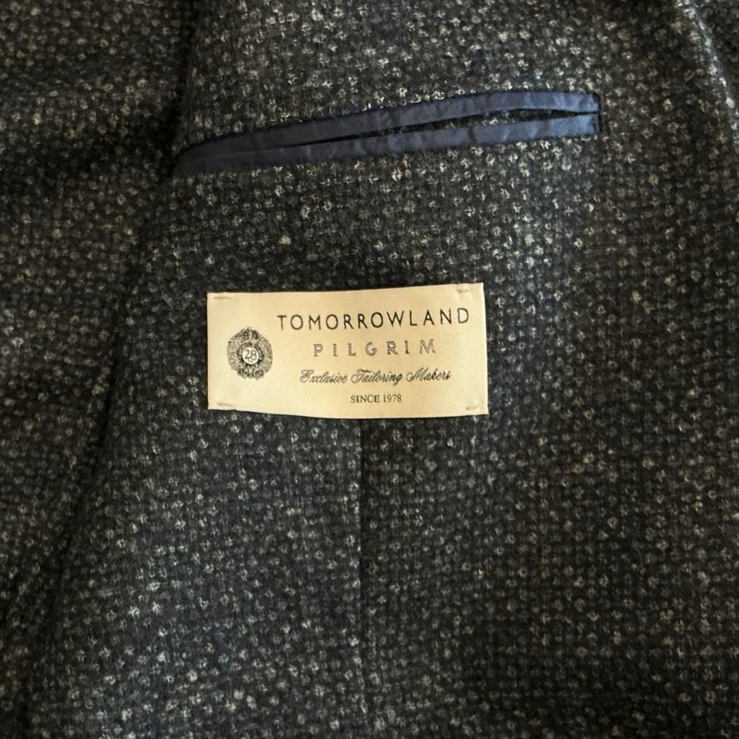 美品 トゥモローランド ピルグリム テーラードジャケット アルパカウール 46
