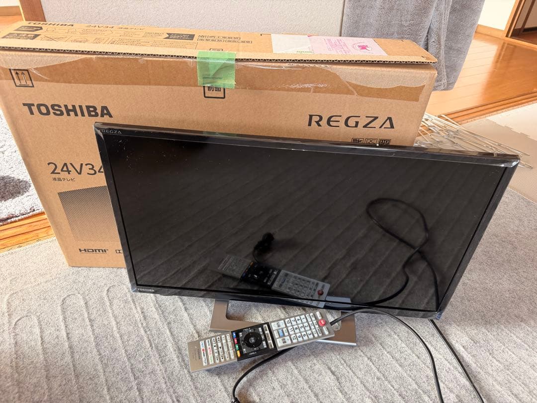 超美品！TOSHIBA REGZA 24V34 液晶テレビ 本体
