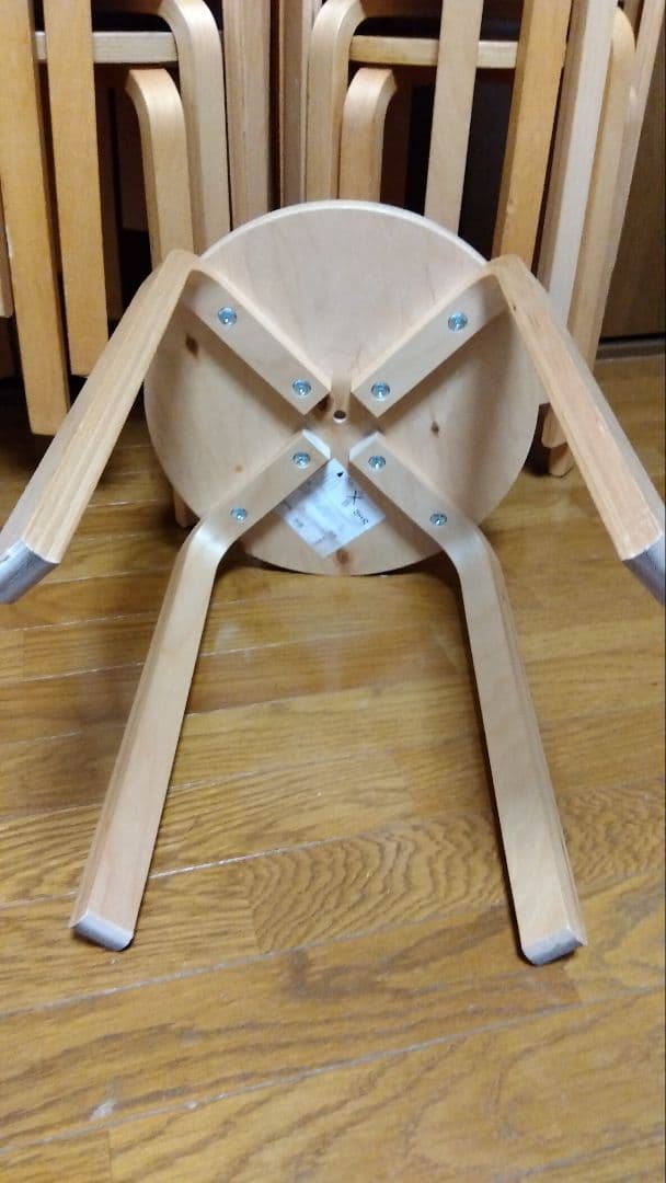 【引き取り限定‼️1/31まで】IKEA FROSTA スツール4脚12000円