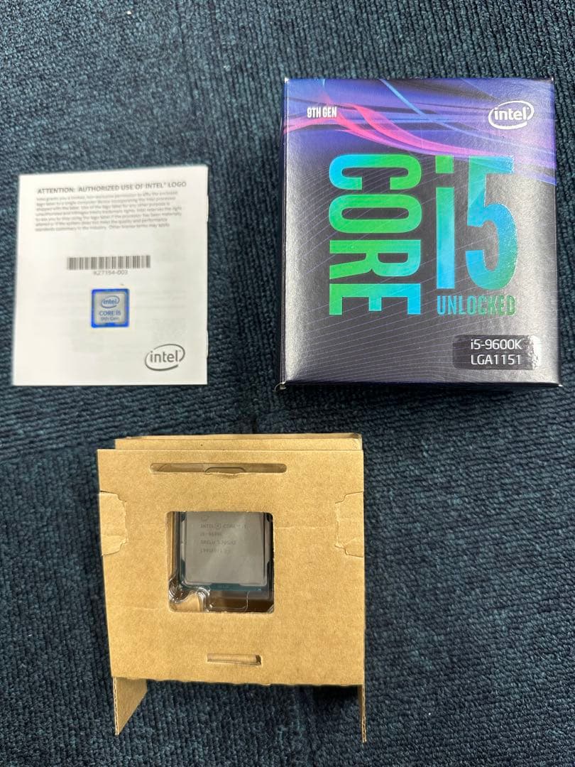 CPU Intel Core i5-9600K CPU LGA1151