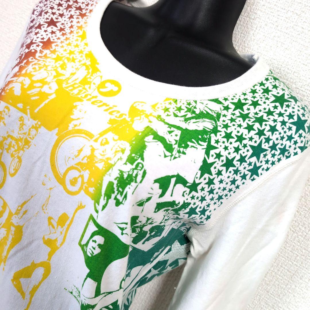 ei HYSTERIC GLAMOUR 長袖 Tシャツ 白 レディースM相当