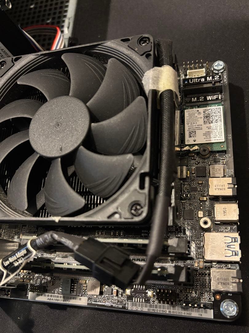 超小型/静音DeskMini A300 Ryzen5 3400G 16GB 2T