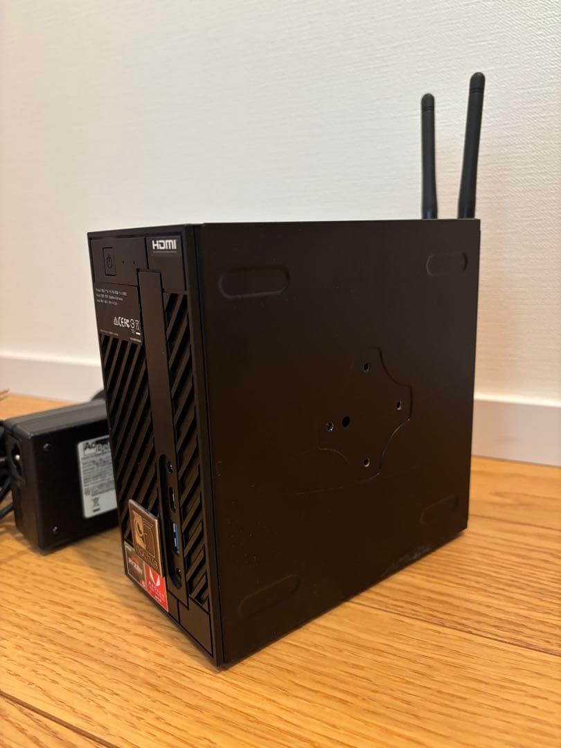 超小型/静音DeskMini A300 Ryzen5 3400G 16GB 2T