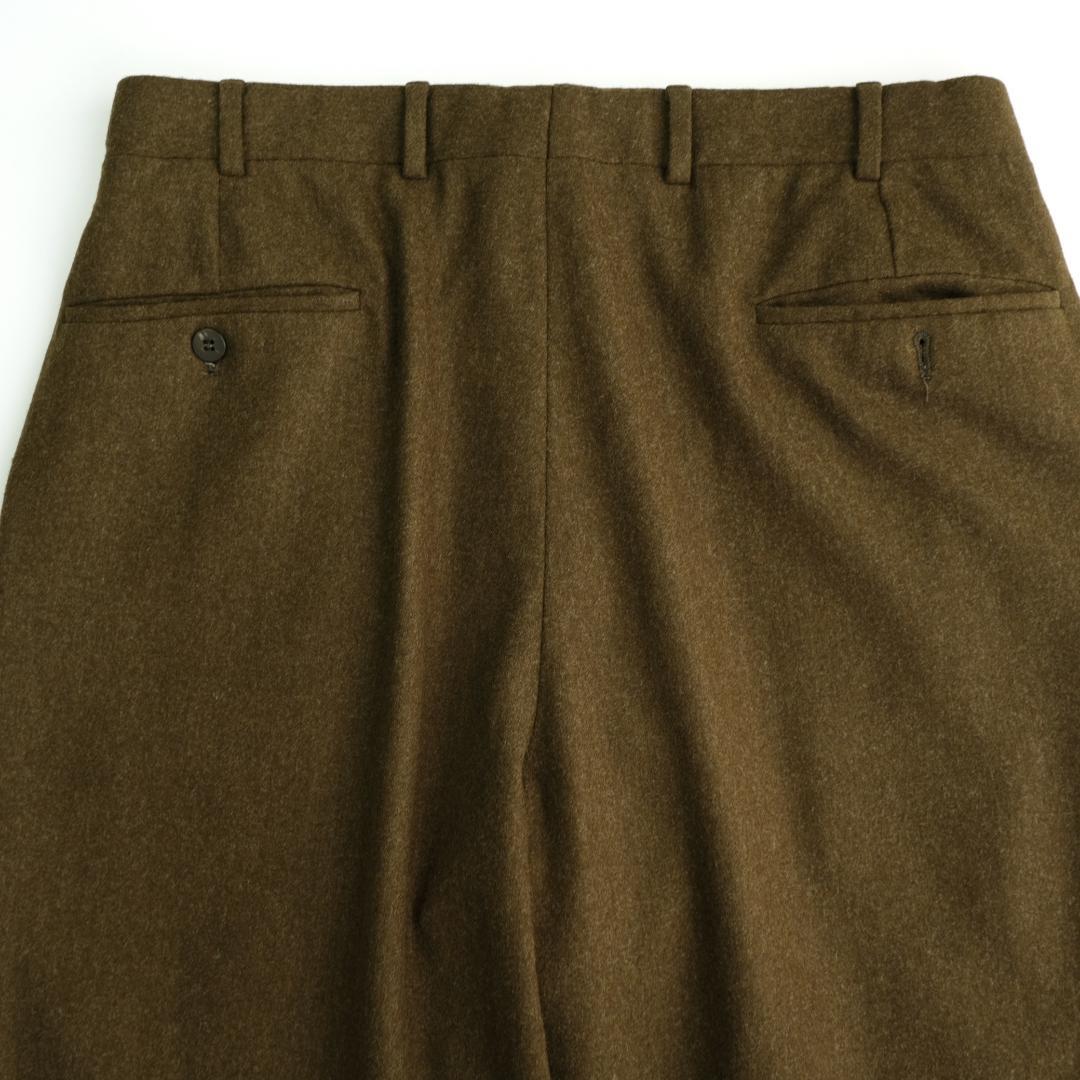 パンツ RAYMOND COTE 90's Two tuck Trousers 34.