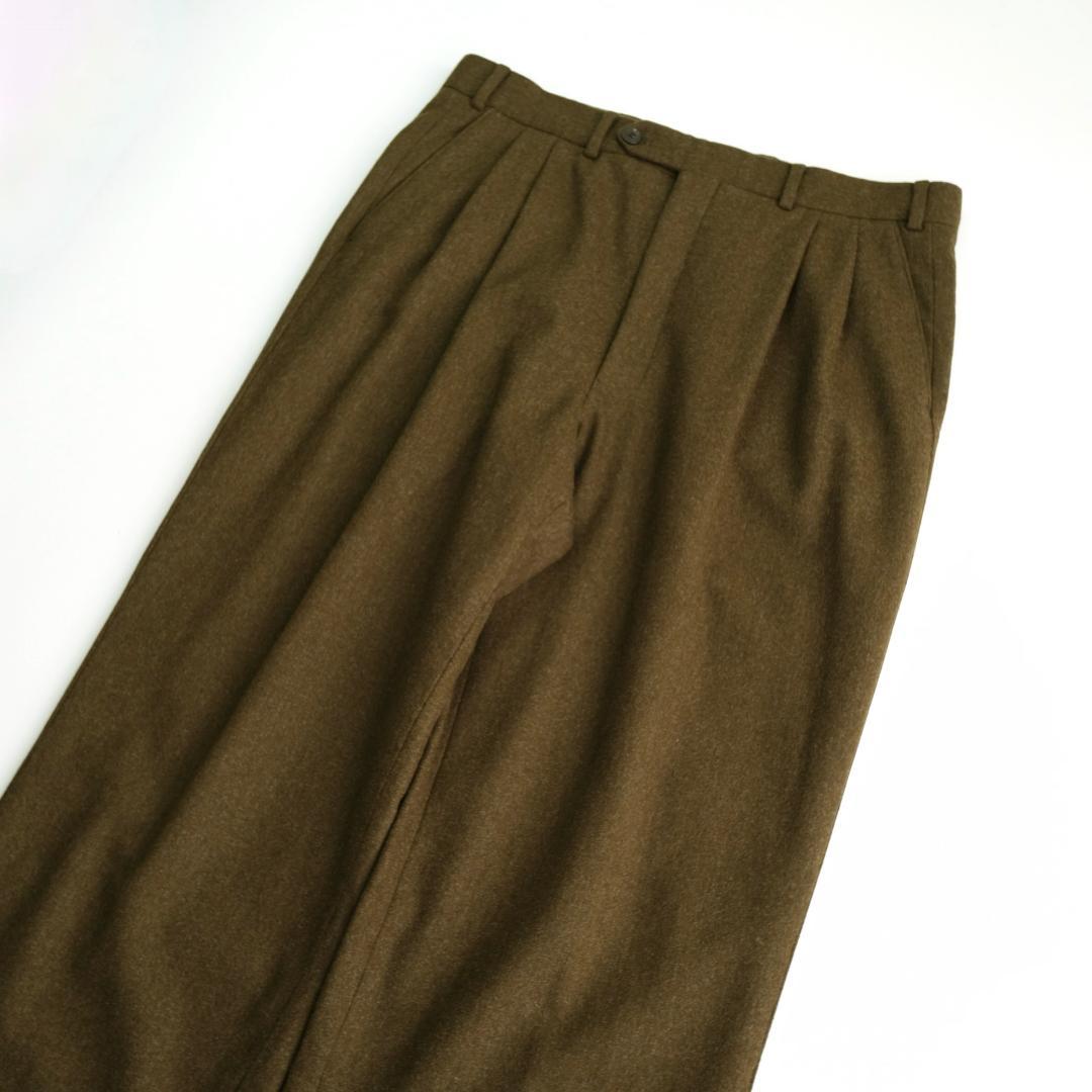 パンツ RAYMOND COTE 90's Two tuck Trousers 34.