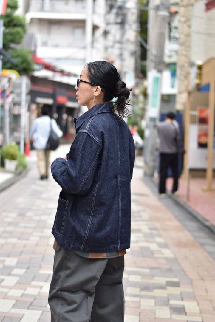 スマクロ別注　フェローズデニムカバーオール