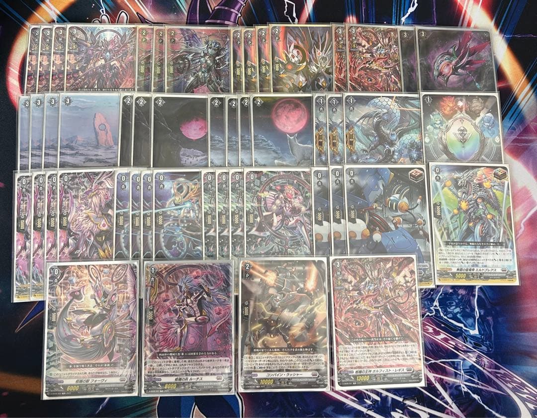 オルフィストマスクス　デッキ　2重スリーブ付き