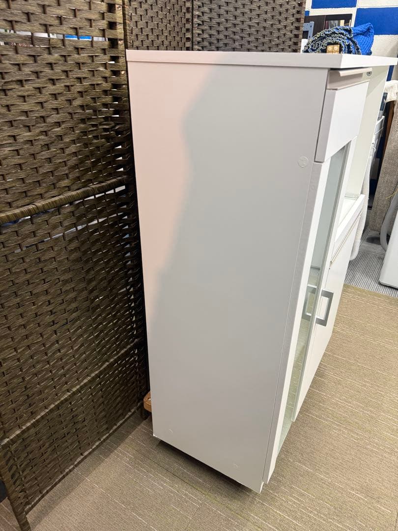 【超美品】ニトリ　レンジ台　(フォルムN RE1175 WH）　レンジボード