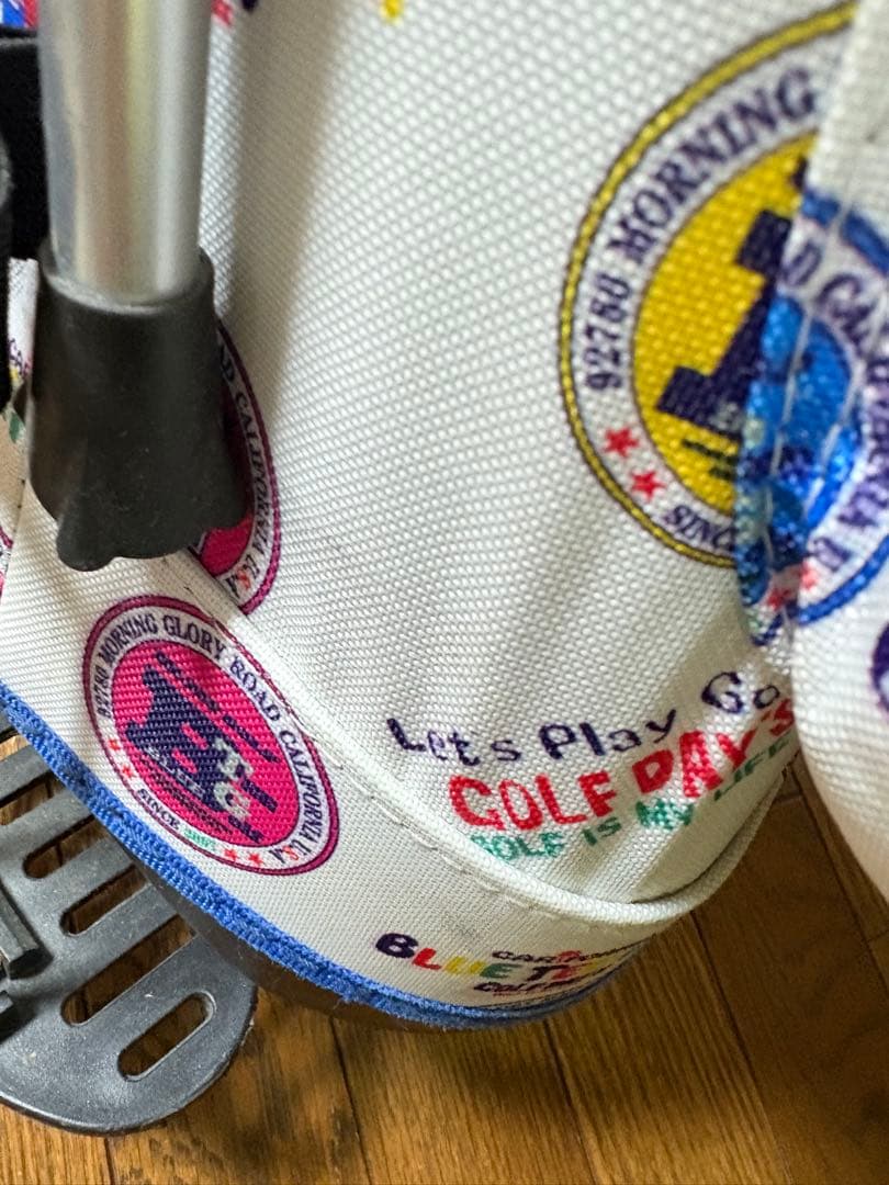 BLUETIGER ゴルフキャディバッグ カラフル　　お値引きしました！
