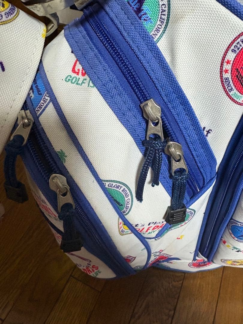 BLUETIGER ゴルフキャディバッグ カラフル　　お値引きしました！