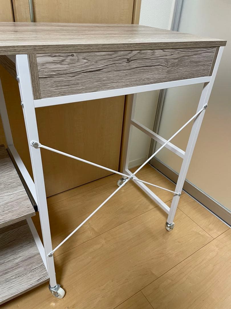 【忍たま】山善 YAMAZEN レンジ台 ゴミ箱上ラック　DRB-100P