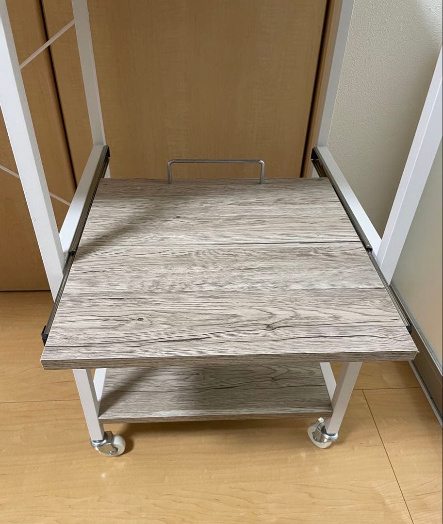 【忍たま】山善 YAMAZEN レンジ台 ゴミ箱上ラック　DRB-100P