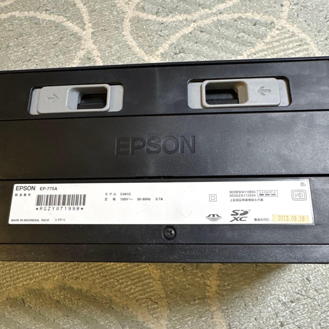 ジャンク品 EPSON EP-775A インクジェットプリンター