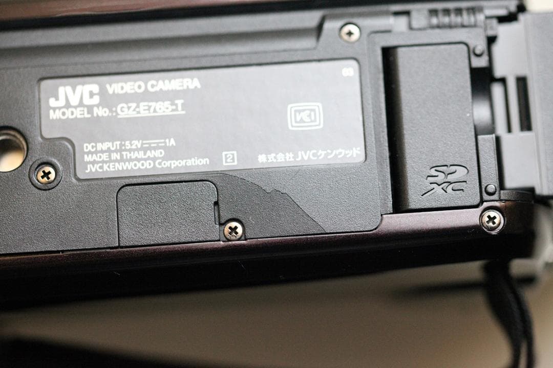 さくら家族、JVC Everio ビデオカメラ Q684