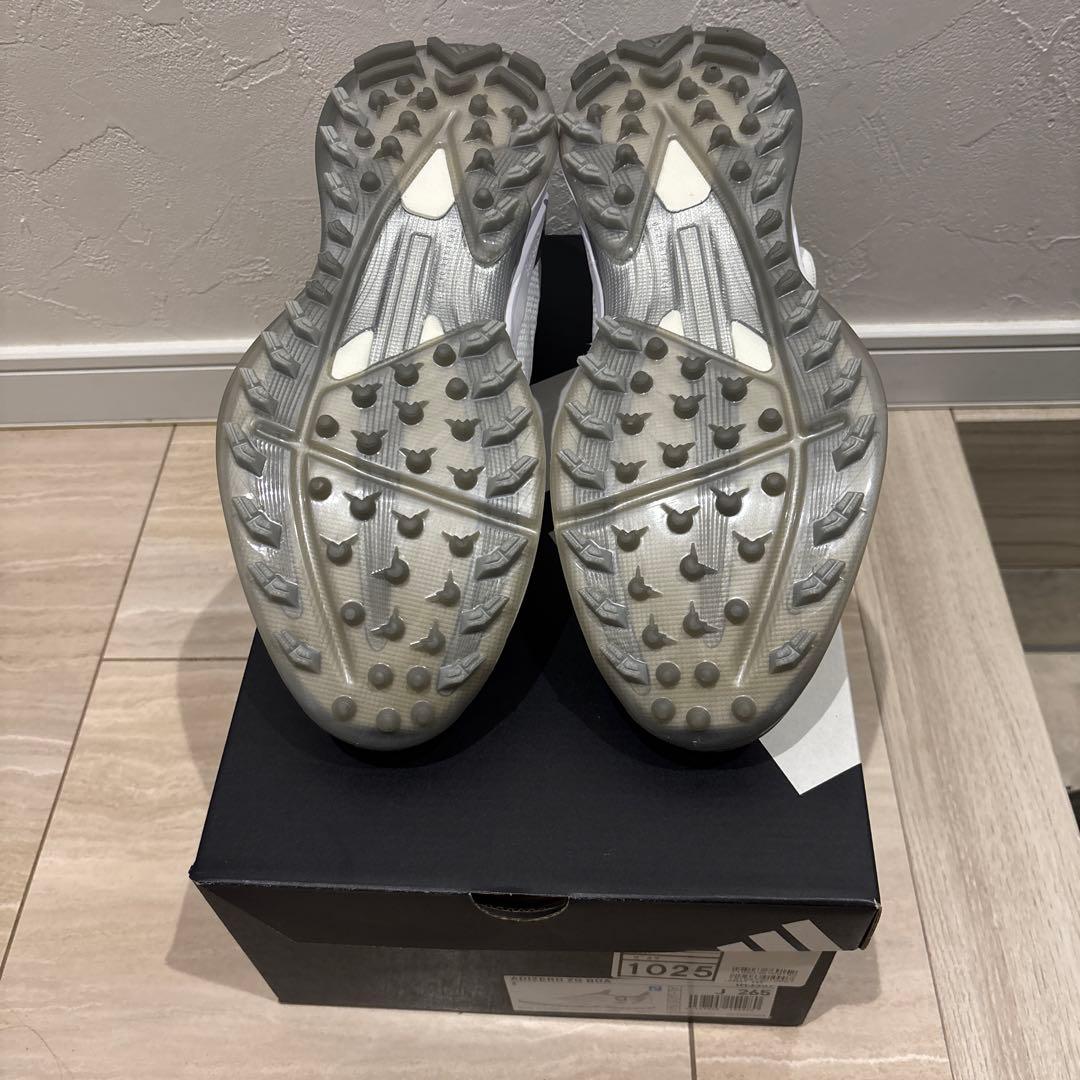 adidas adizeroゴルフシューズ ホワイト BOA